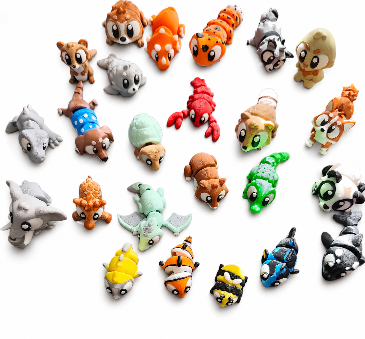 Blinkie Tails animal set (12 animals)
